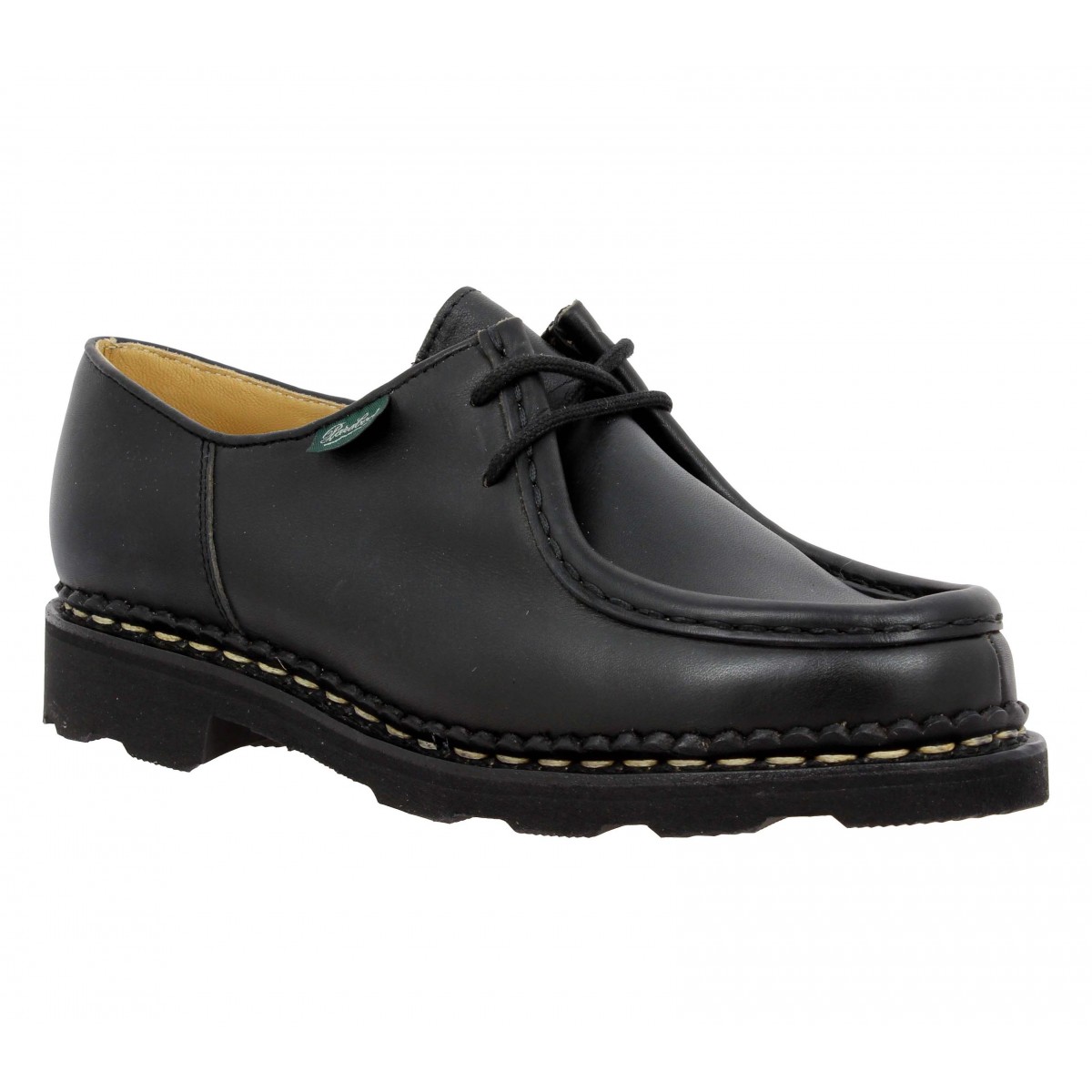 Chaussures à lacets PARABOOT Michael cuir Femme Noir