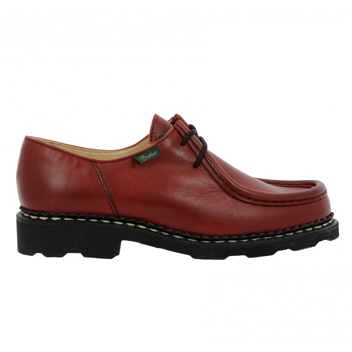 Chaussures femme cheap rouge en cuir