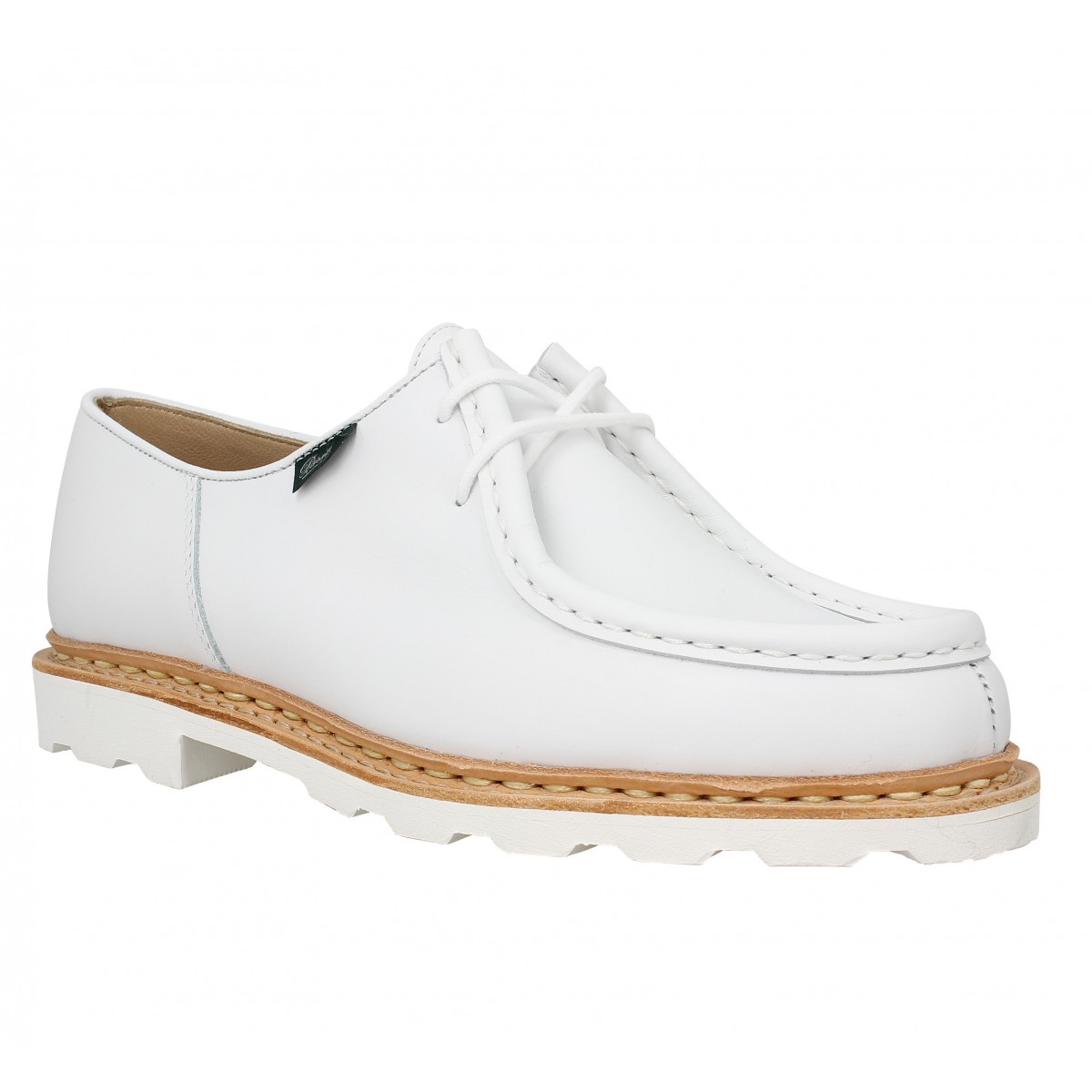 Chaussures à lacets PARABOOT Michael cuir Homme Blanc