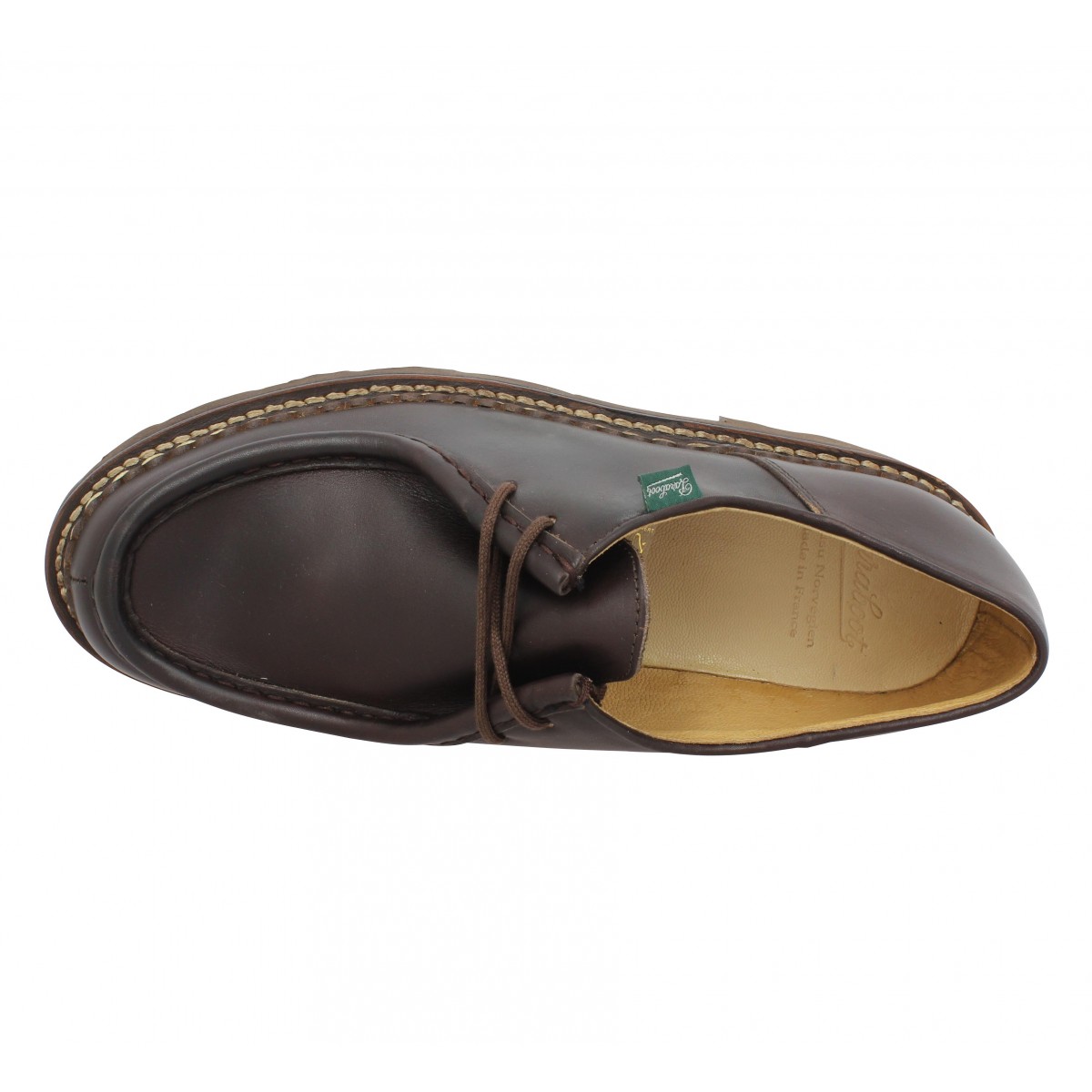 Paraboot michael chaussures shop à lacets homme marron