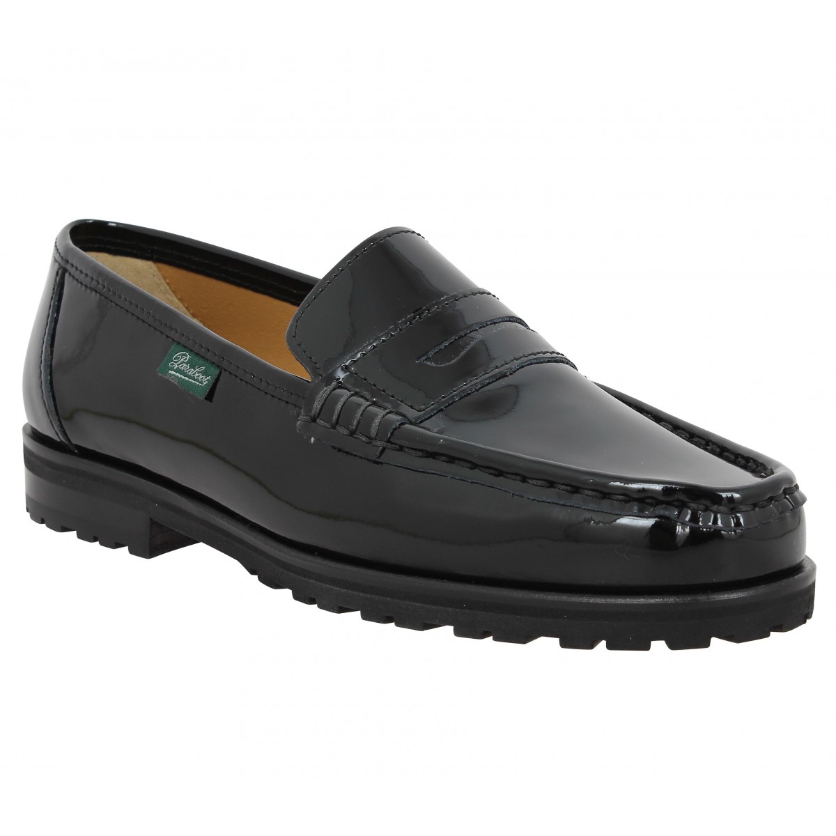 Mocassins PARABOOT Vignon vernis Noir