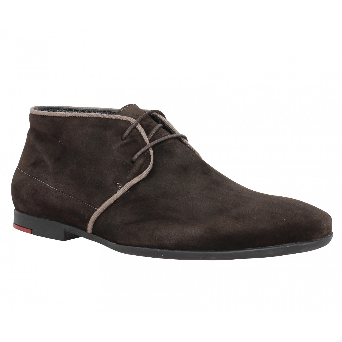 Bottines PAUL & JOE Prayer velours Homme Marron