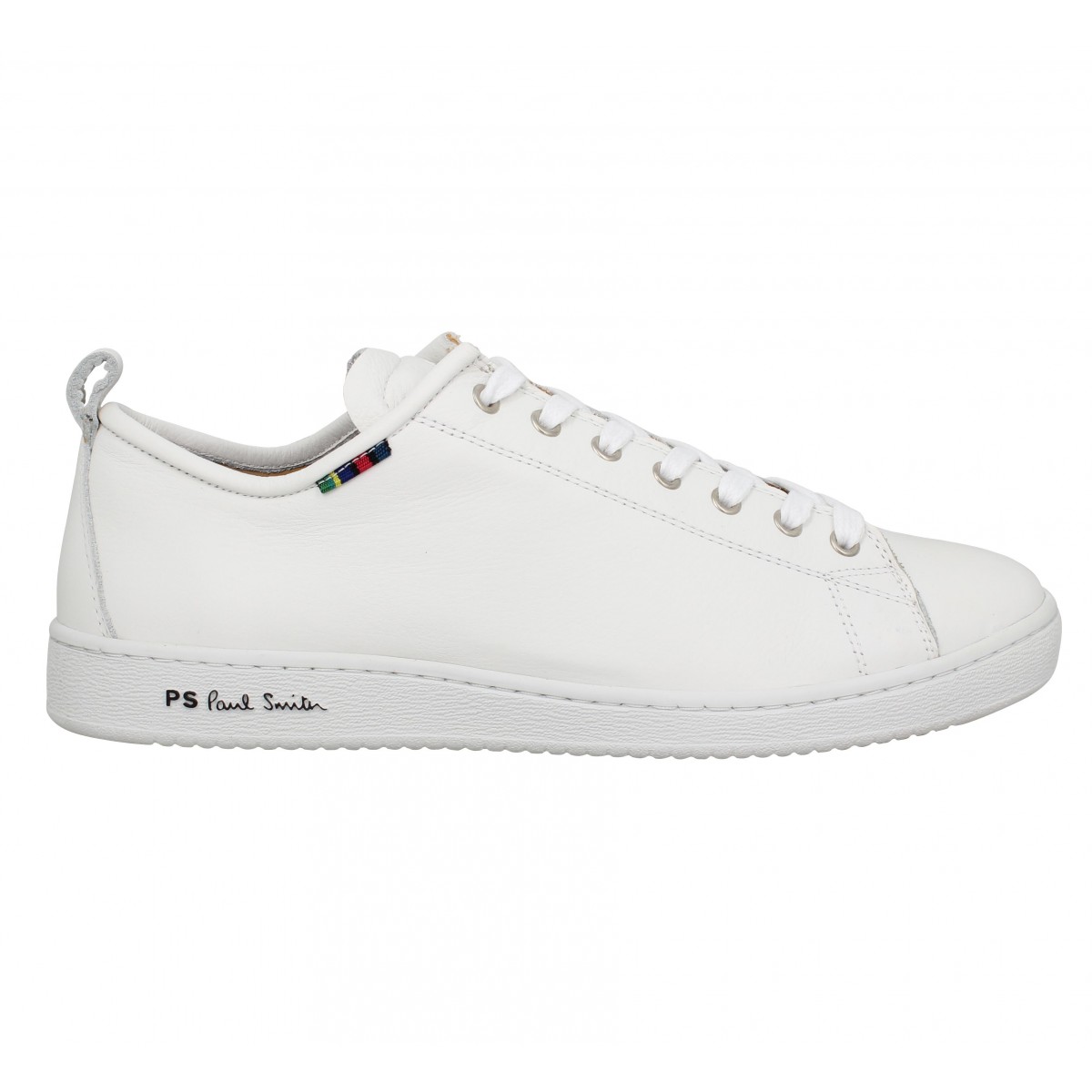 Paul smith miyata cuir homme white homme | Fanny chaussures