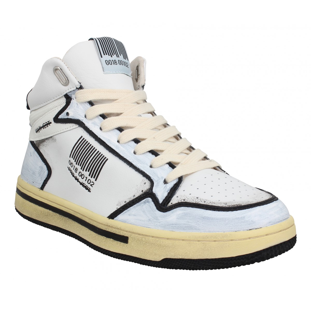 Pro 01 Ject Homme P5bm Cuir -43-blanc...