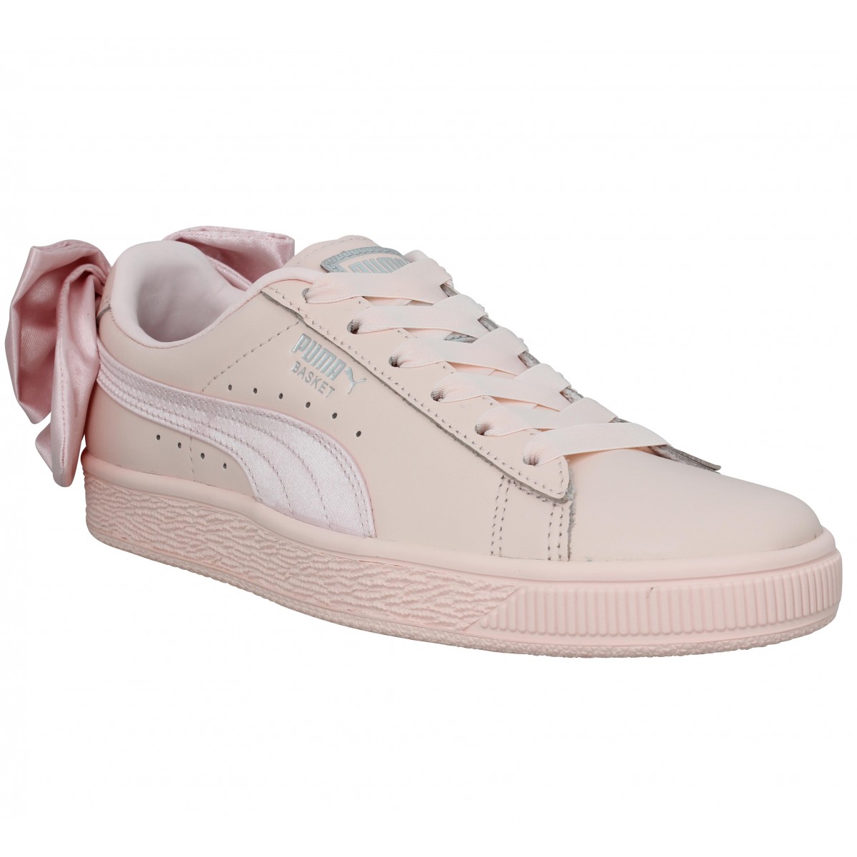 basket puma blanche et rose