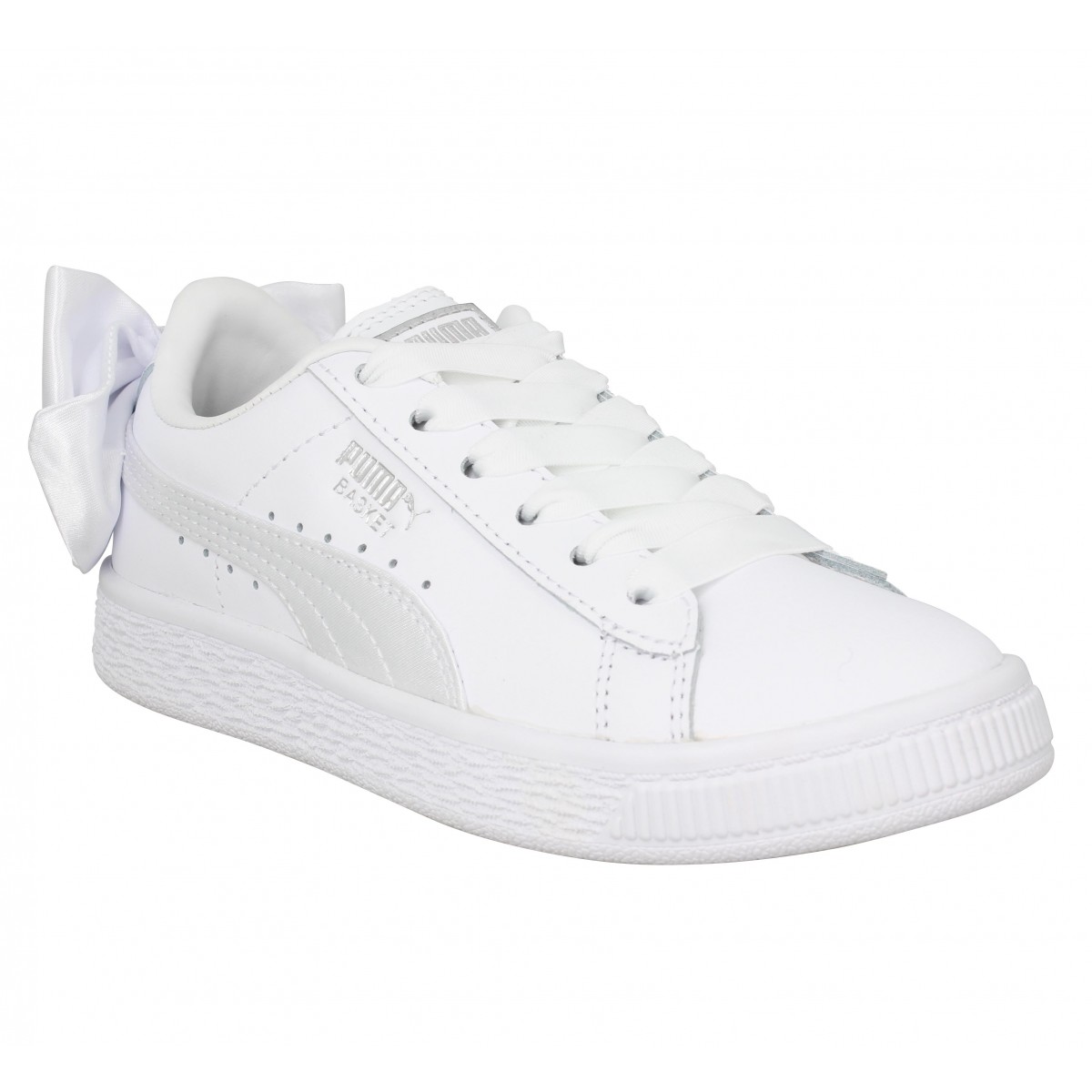 basket blanche enfant