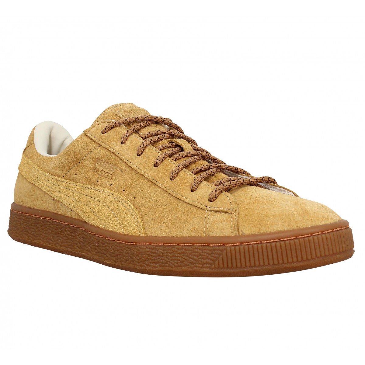 basket puma marron homme