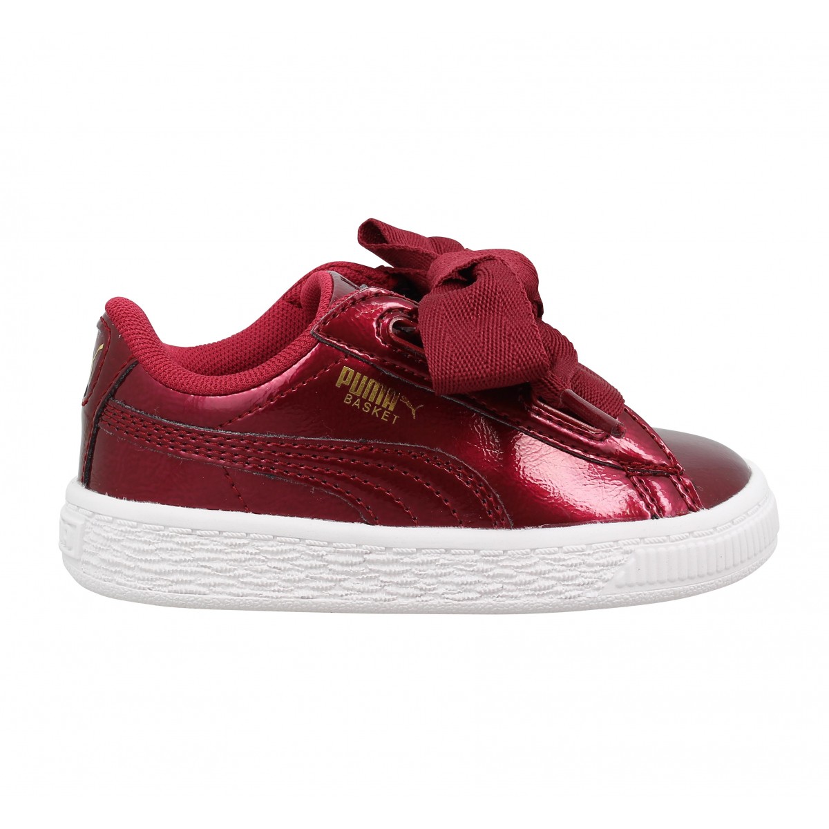 basket puma fille rouge