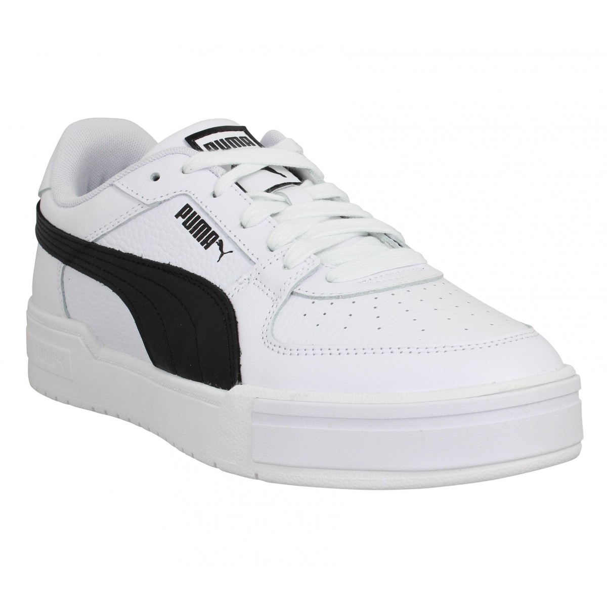 Puma ca pro classic cuir simili homme white black homme