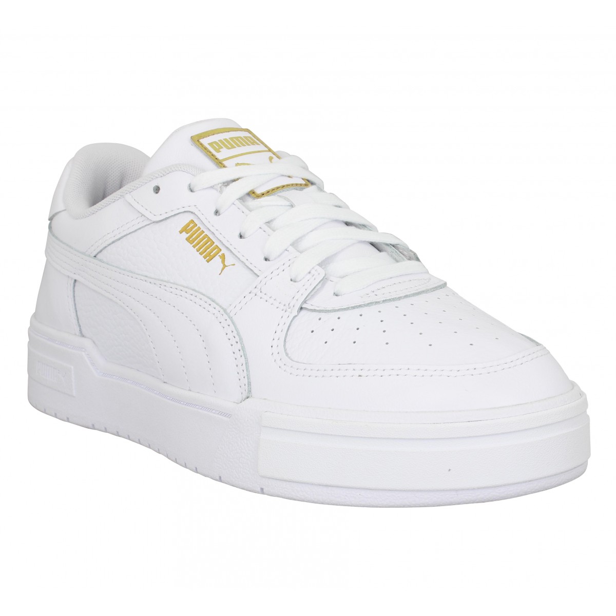 Baskets homme blanc Puma CA Pro Classic en cuir