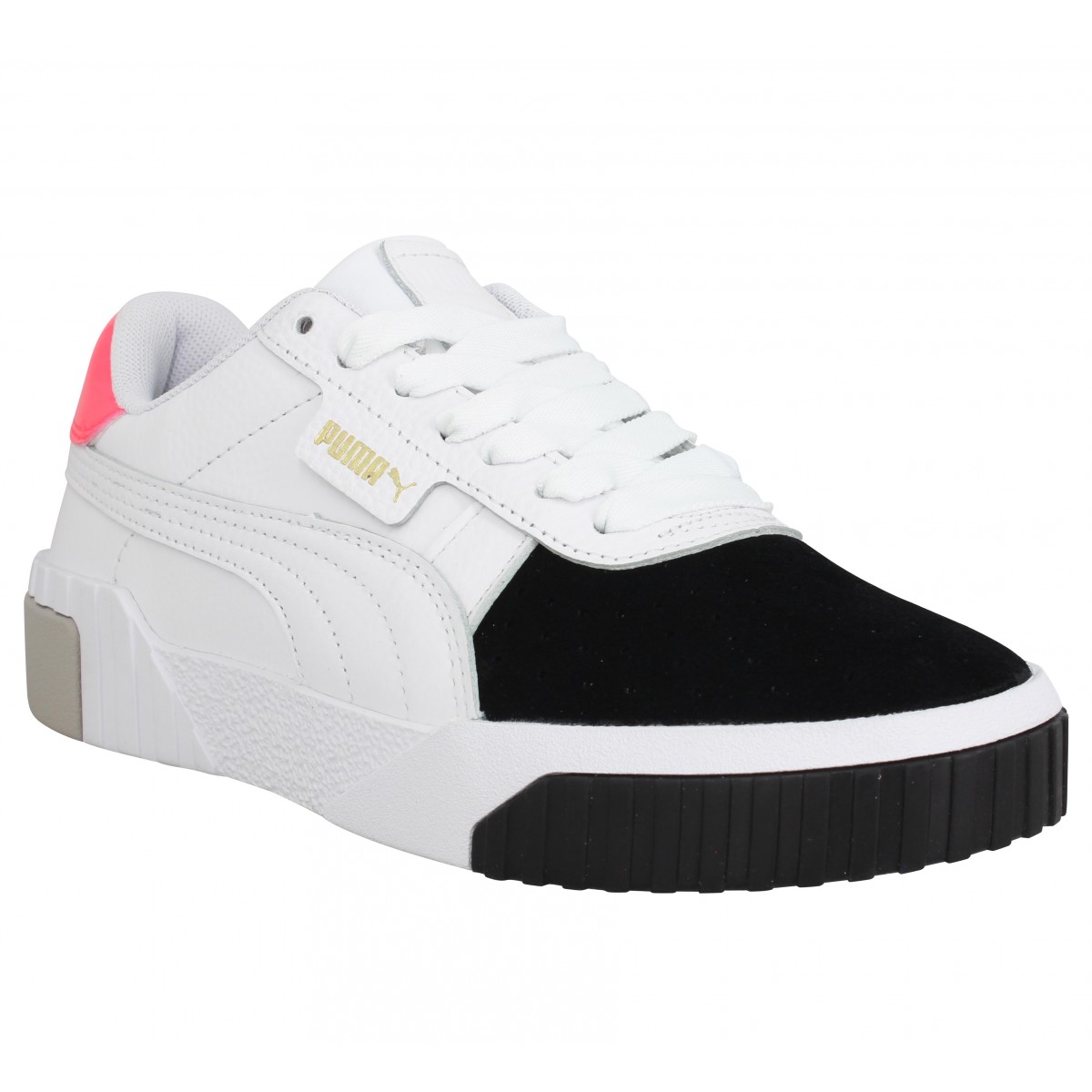 puma blanche noir