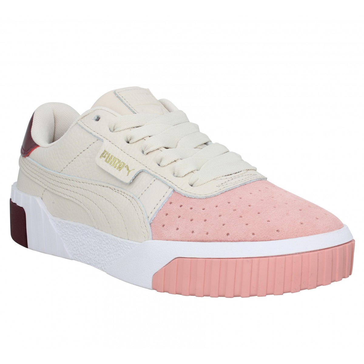 baskets puma femme beige