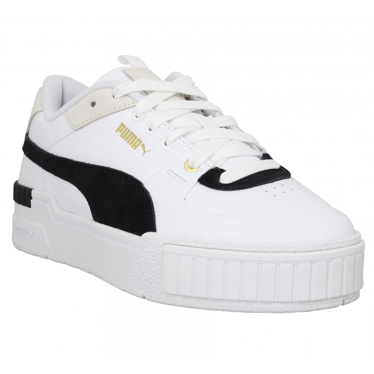 basket puma cali blanche femme