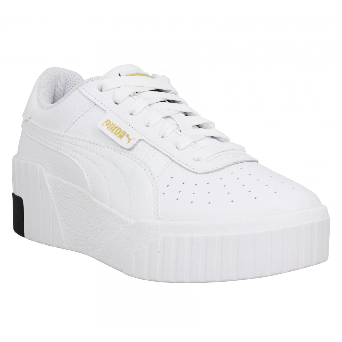 Puma noir semelle blanche clearance