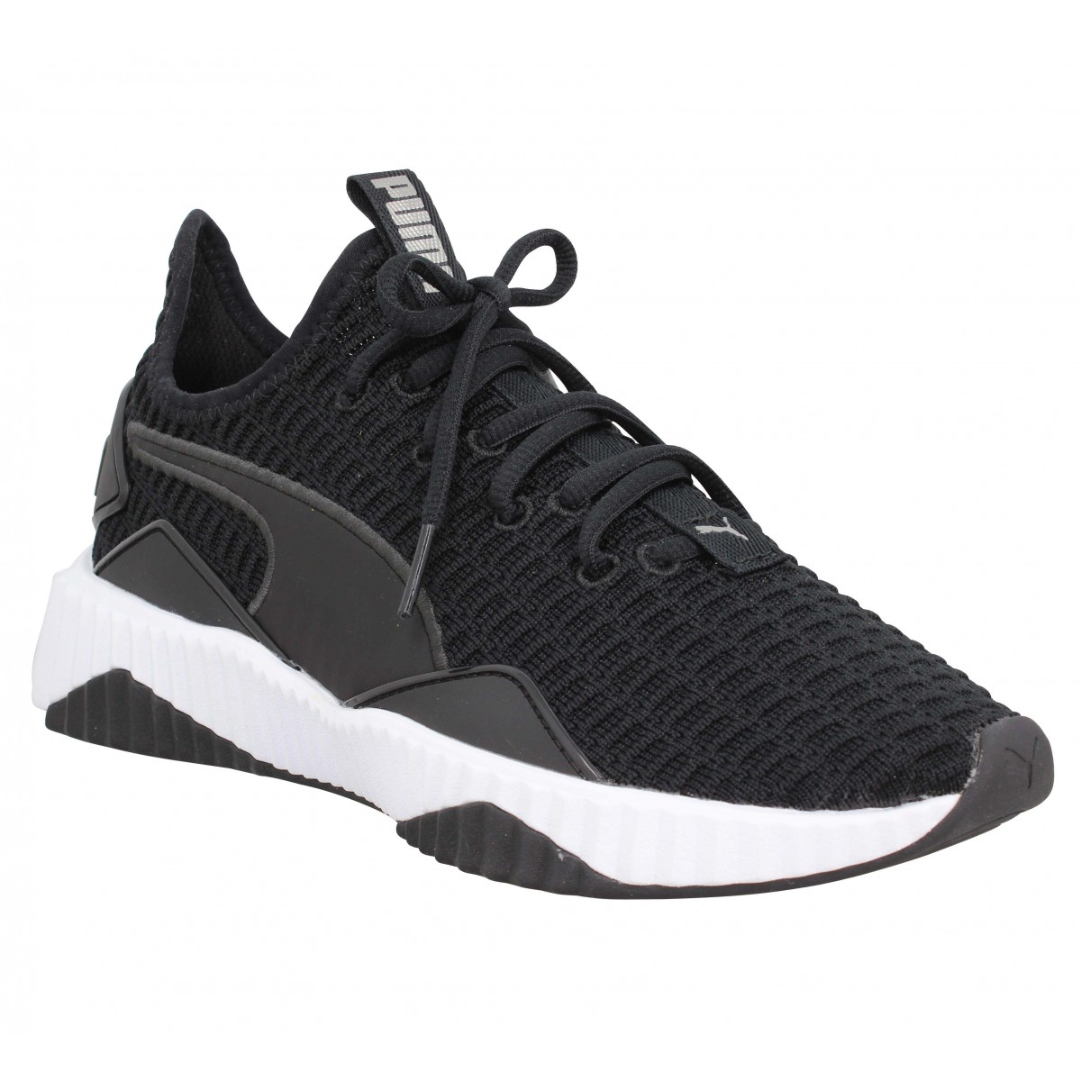 basket puma femme noir et blanc