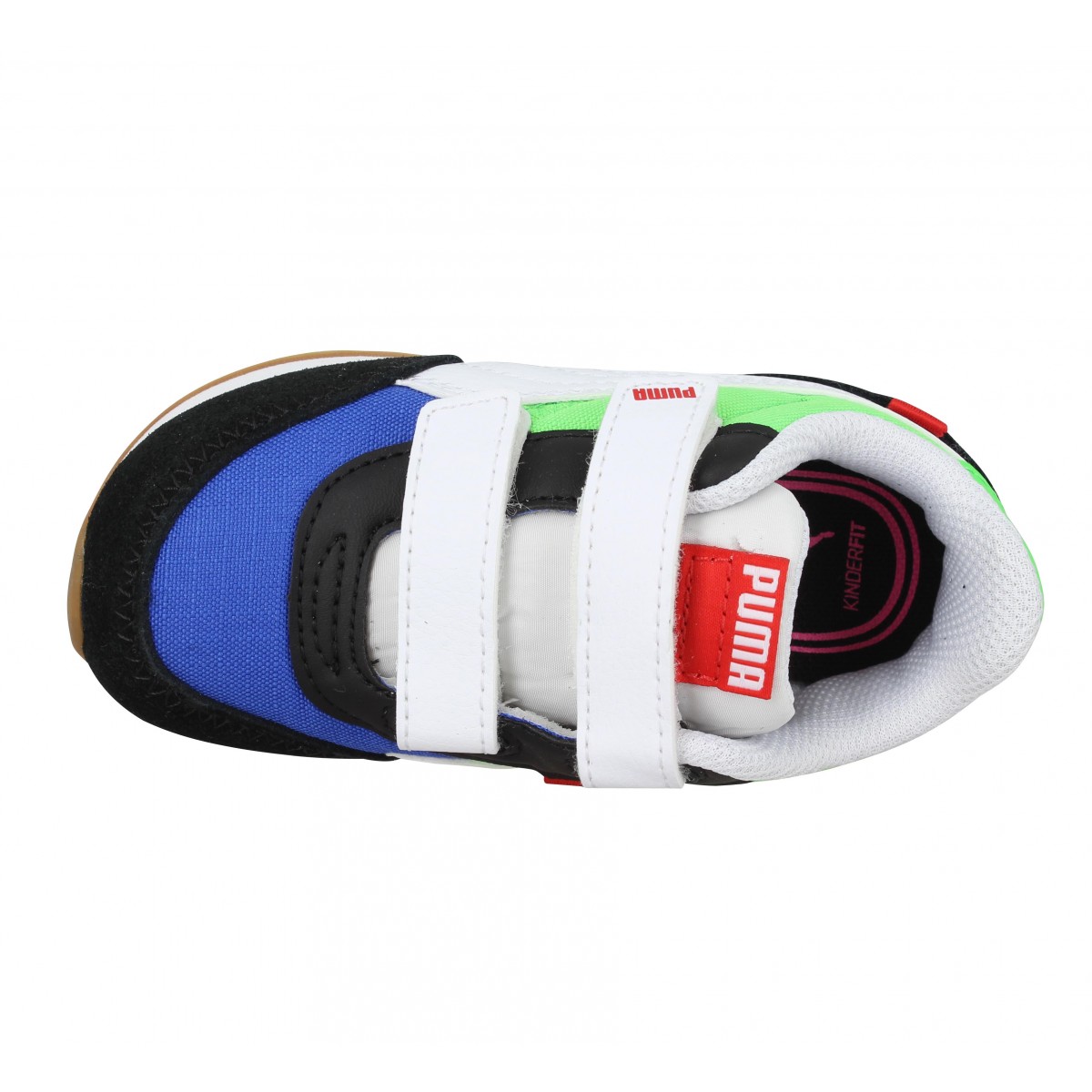 polo puma enfant verte