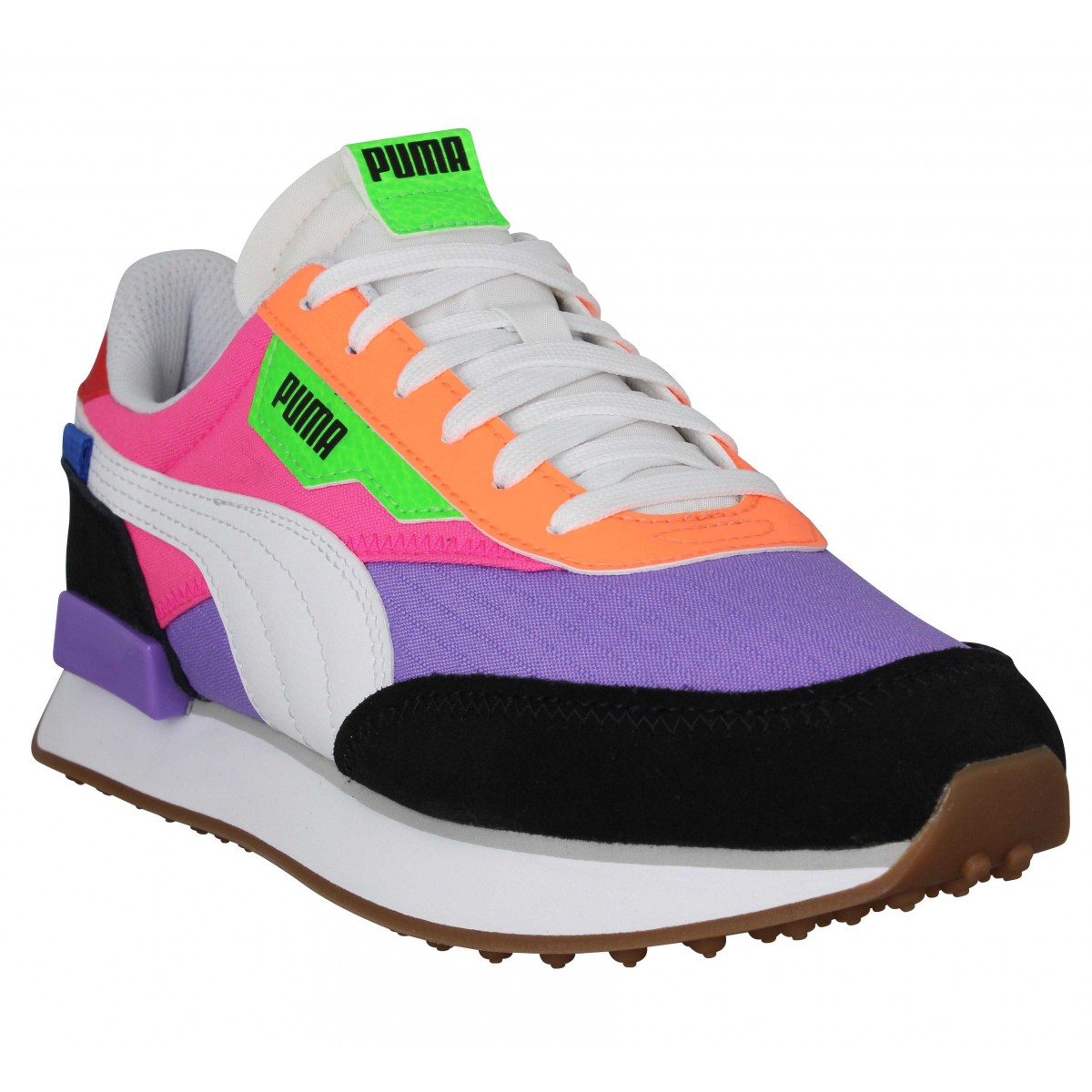 basket puma femme violette