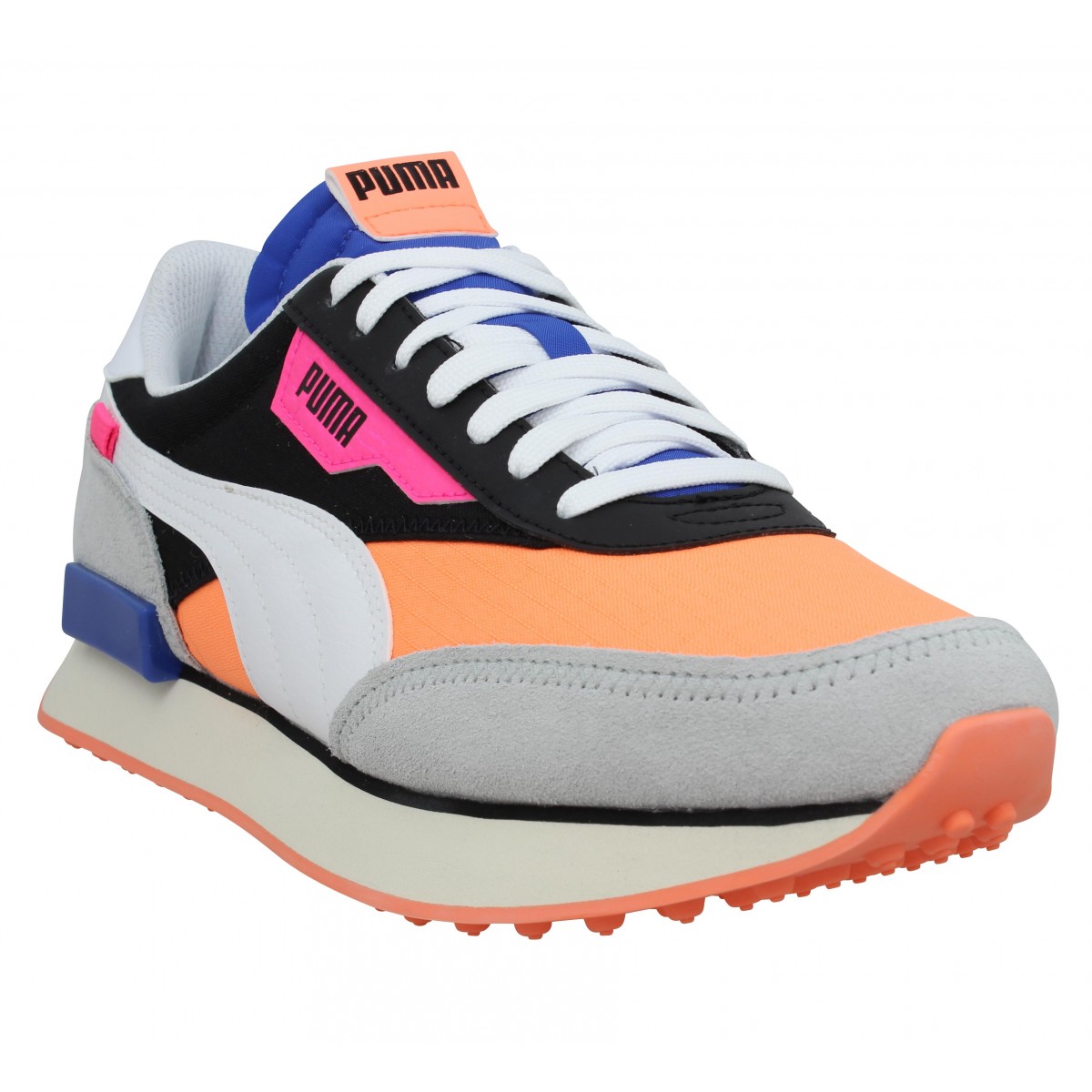 puma noir et orange