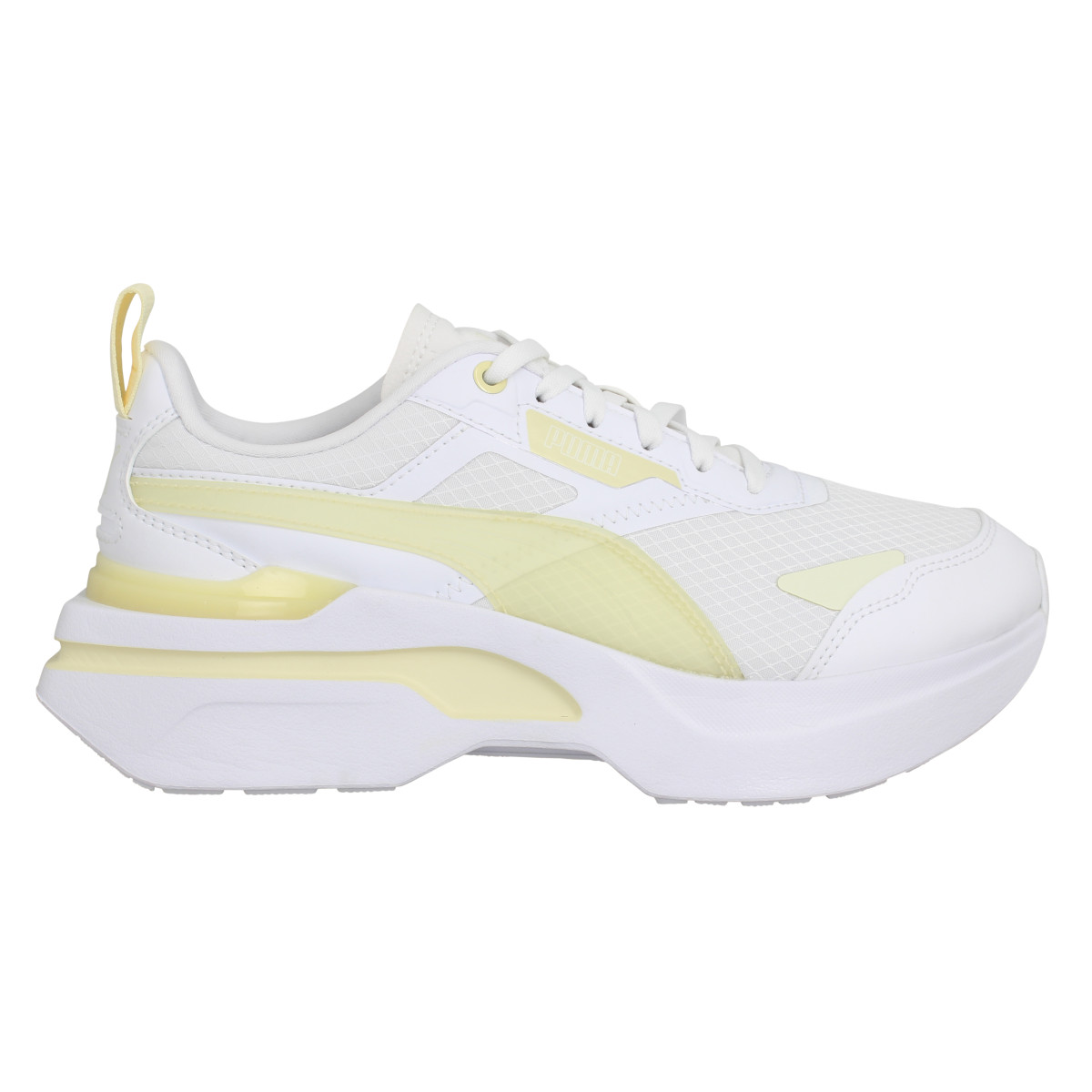 PUMA Kosmo Rider Tech toile Femme Blanc Anis