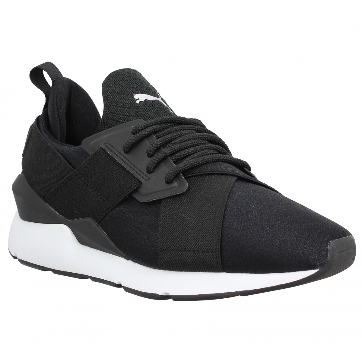 basket puma noir femme