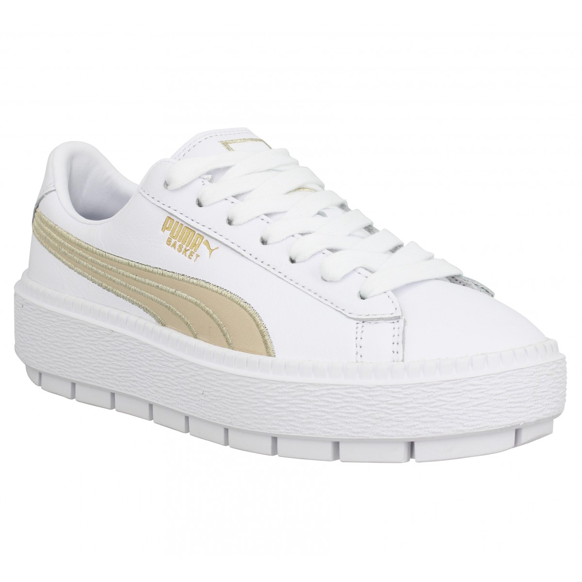 baskets puma femme blanche