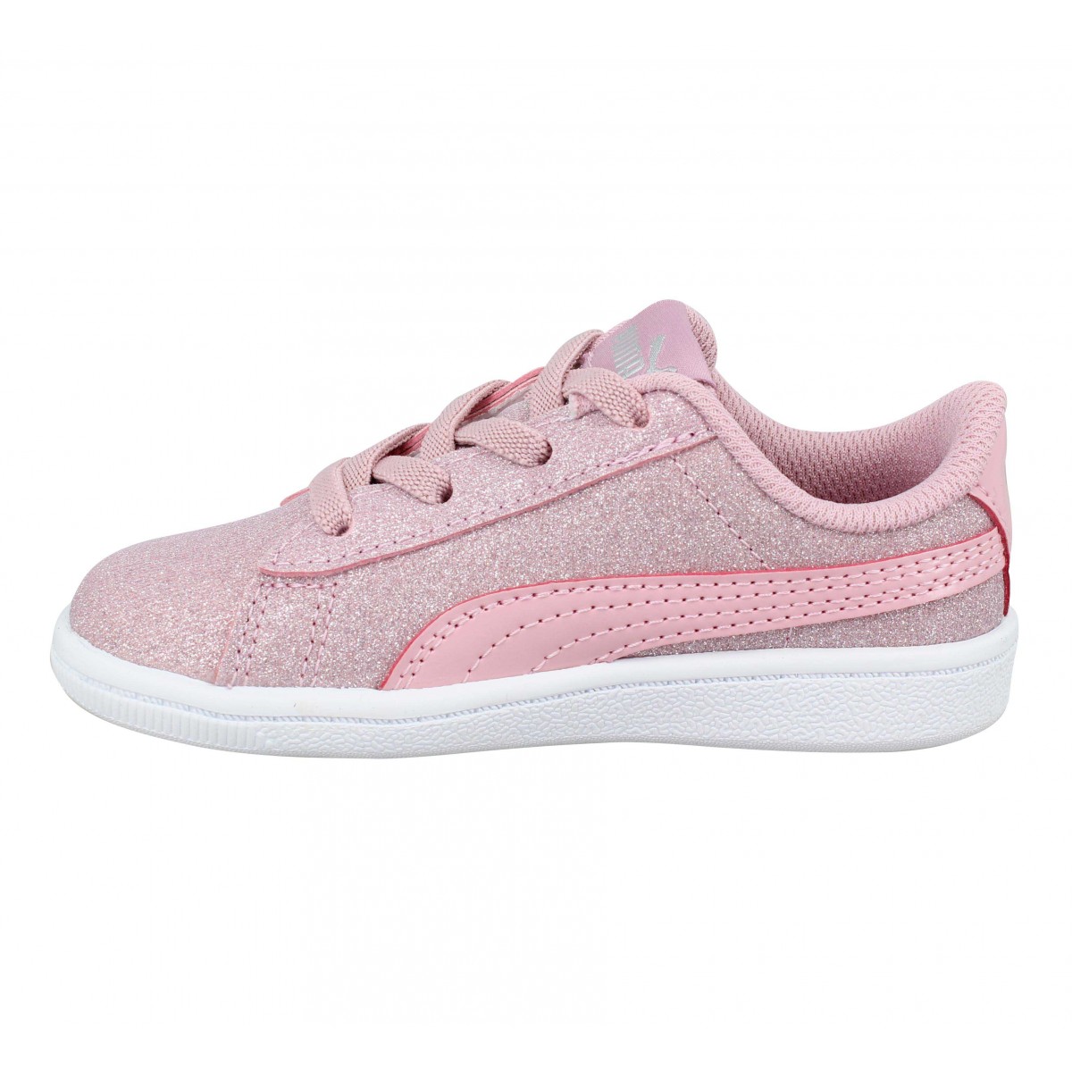 Chaussures Puma puma vikky glitz textile enfant rose enfants | Fanny  chaussures