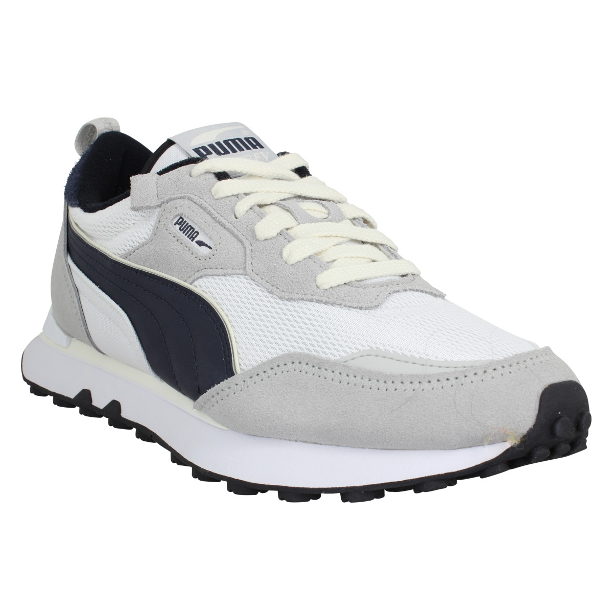 PUMA Rider FV Retro Rewind toile Homme-40-Blanc Gris