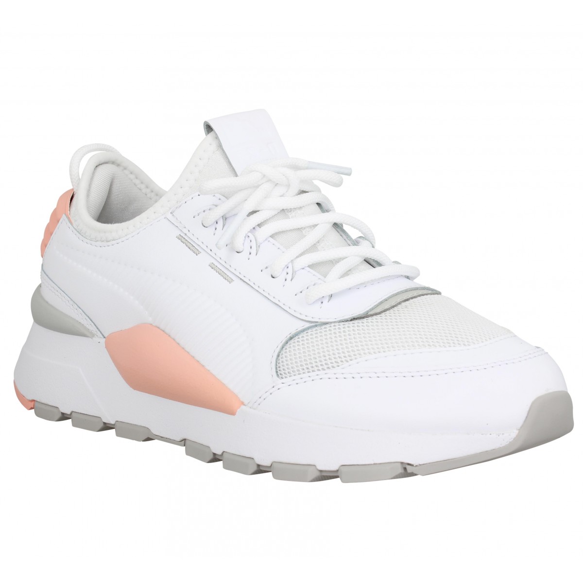 basket puma blanche et rose