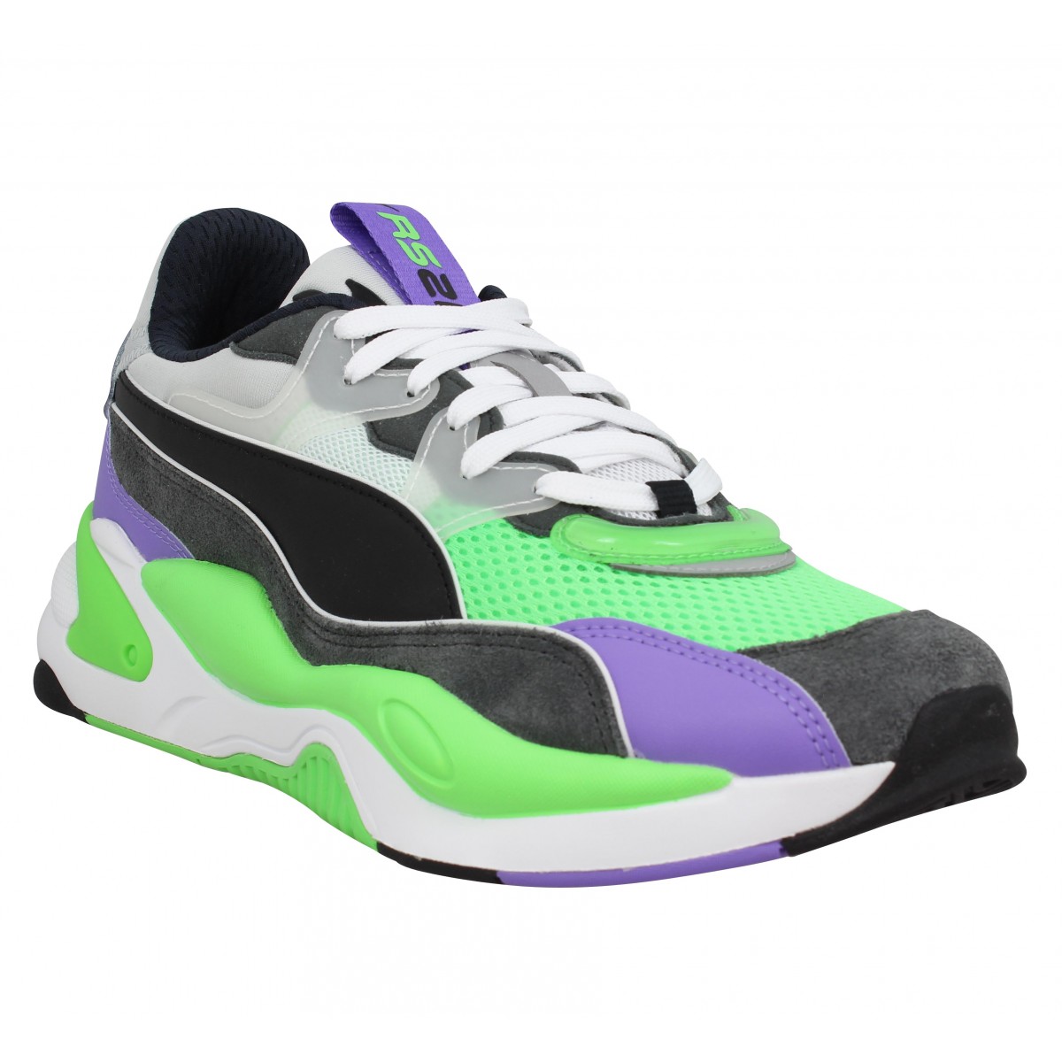 basket puma homme vert