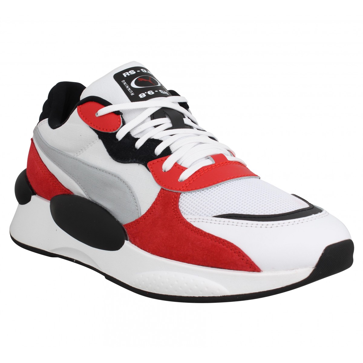 chaussures puma rouge homme