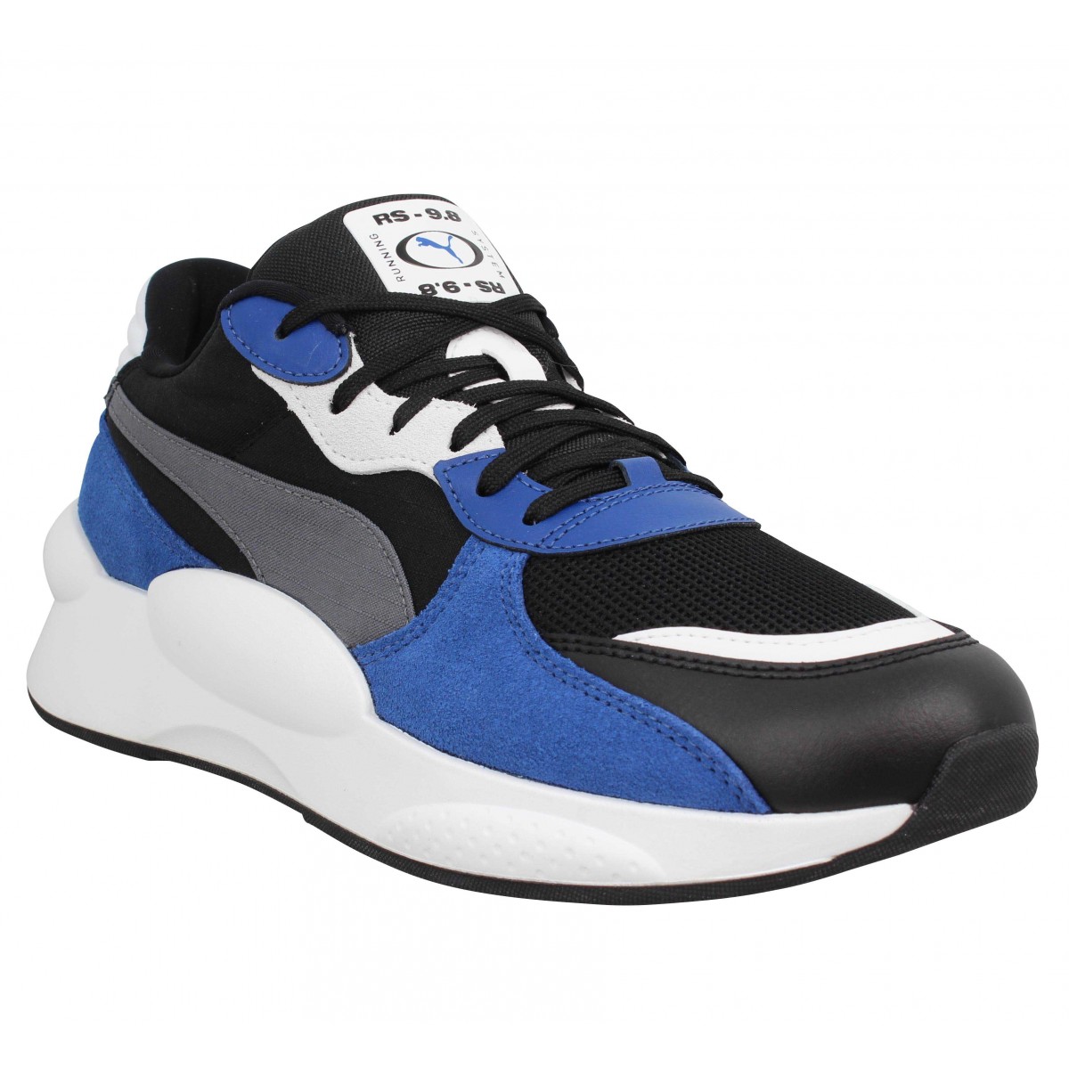 chaussure puma bleu homme