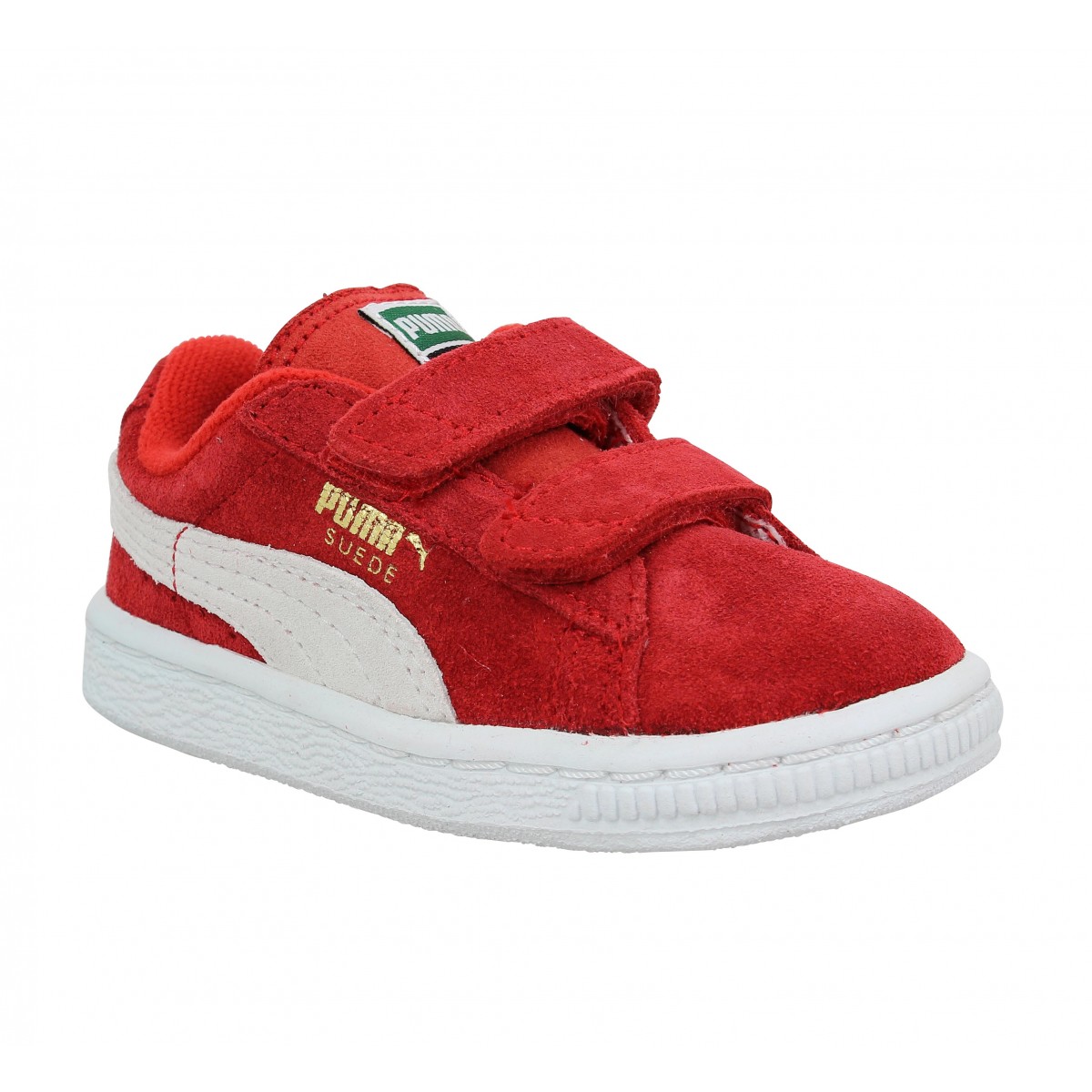 basket puma suede rouge