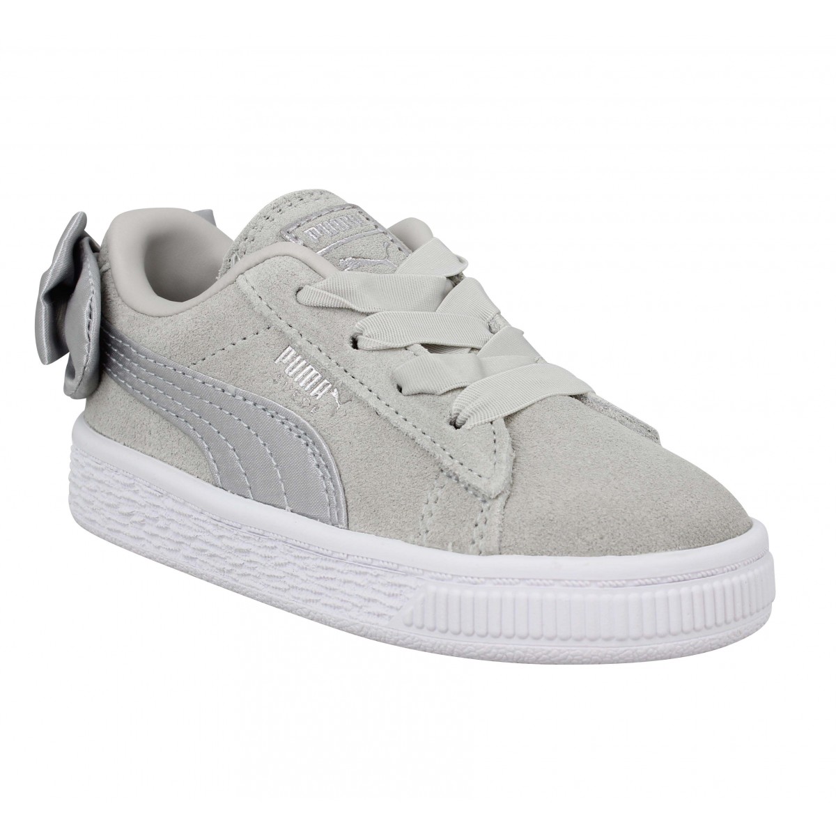 puma fille grise