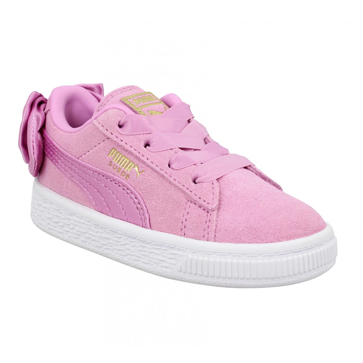 Puma suede rose enfant outlet