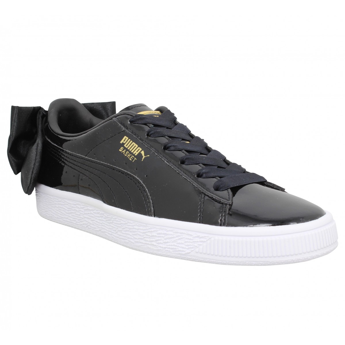 puma suède noir femme