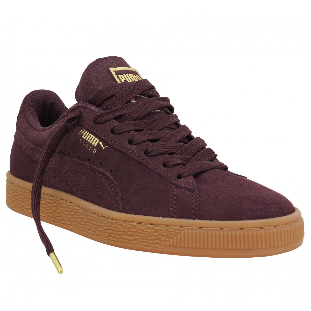 puma suede femme jaune