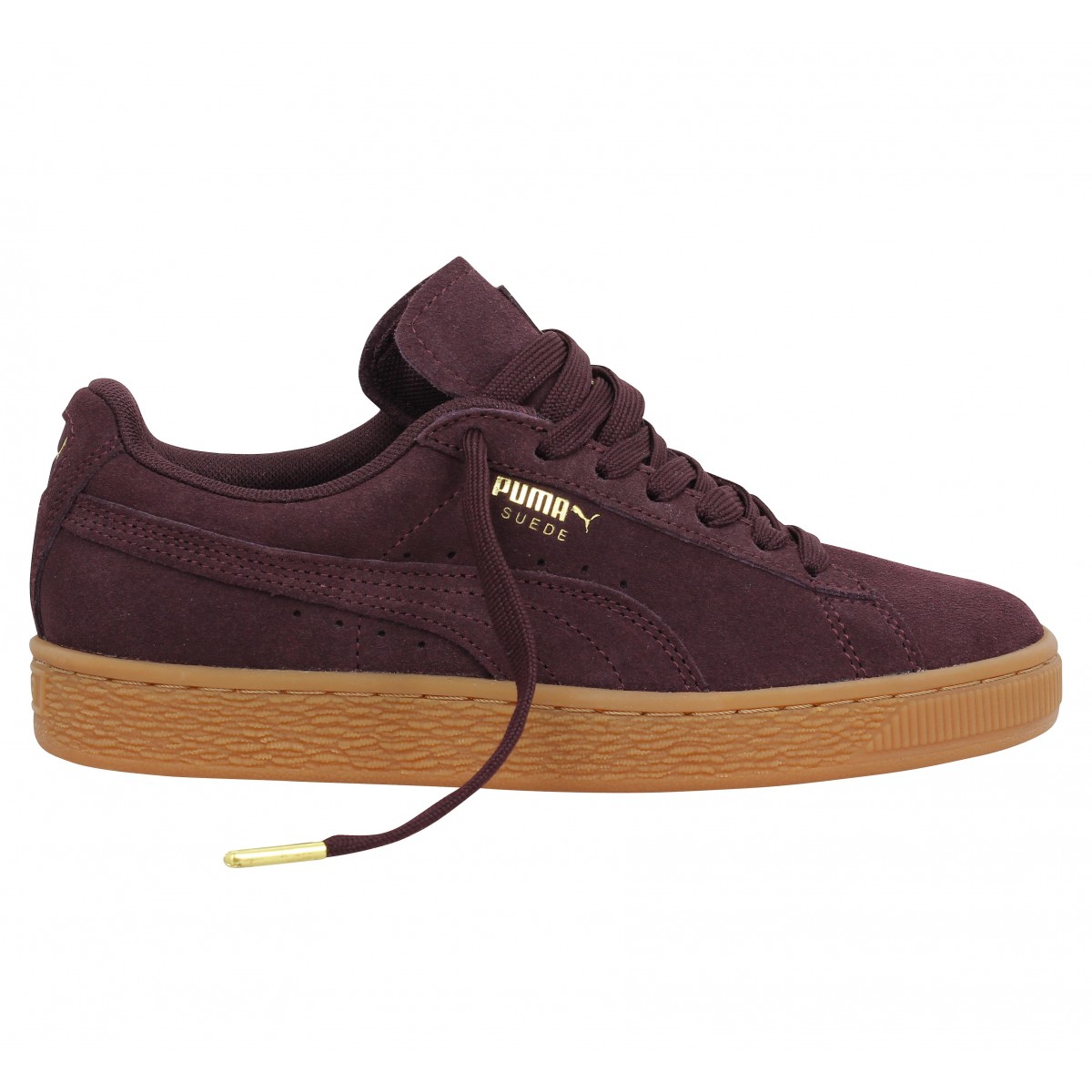 puma classic suede bordeaux
