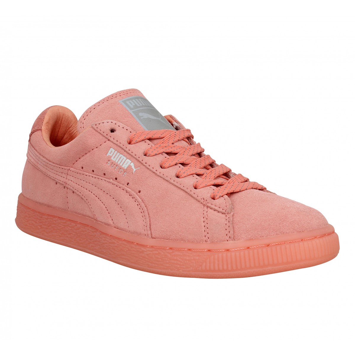 basket puma suede femme rose