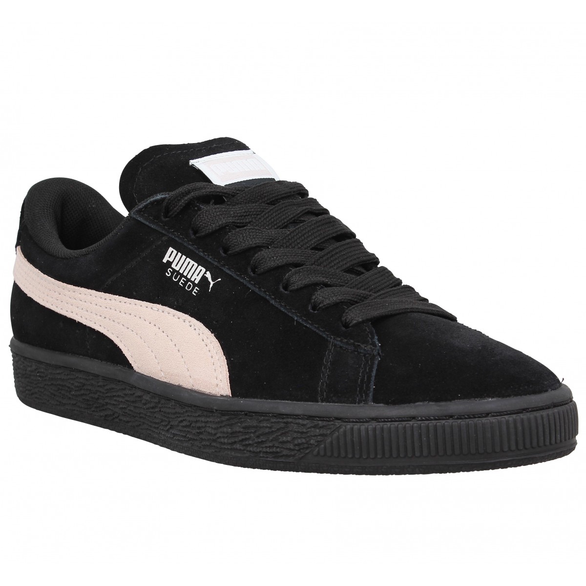 puma noir velour femme