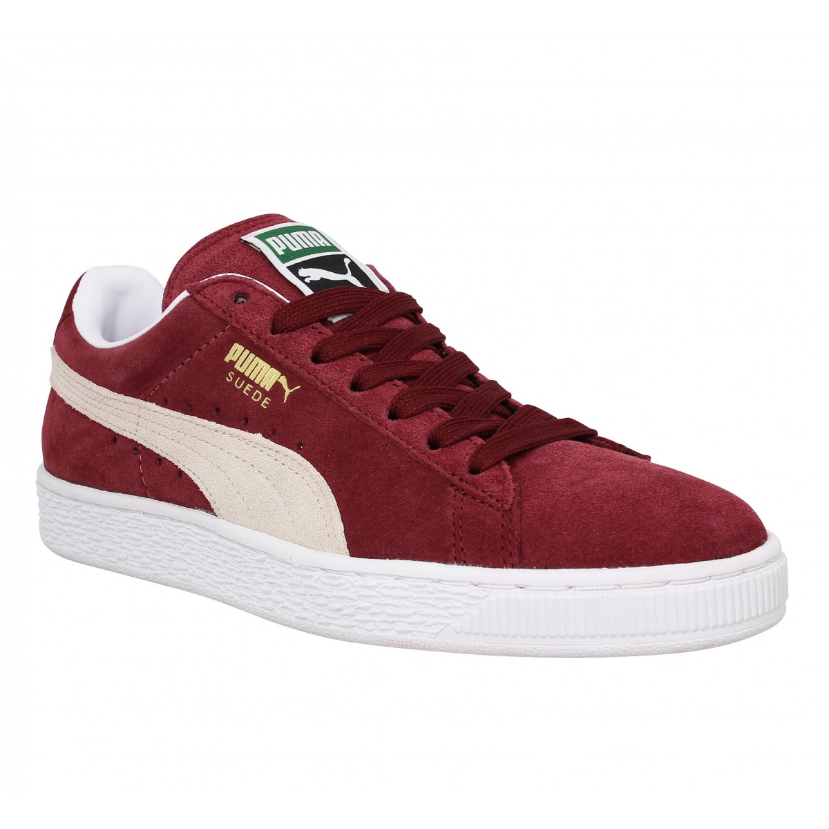 Puma suede best sale prune femme