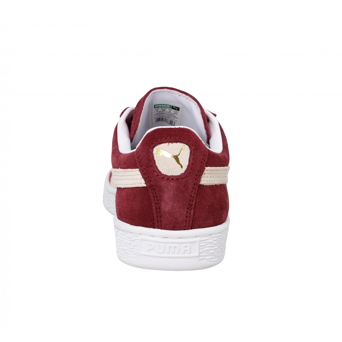 Puma suede rouge bordeaux sale femme