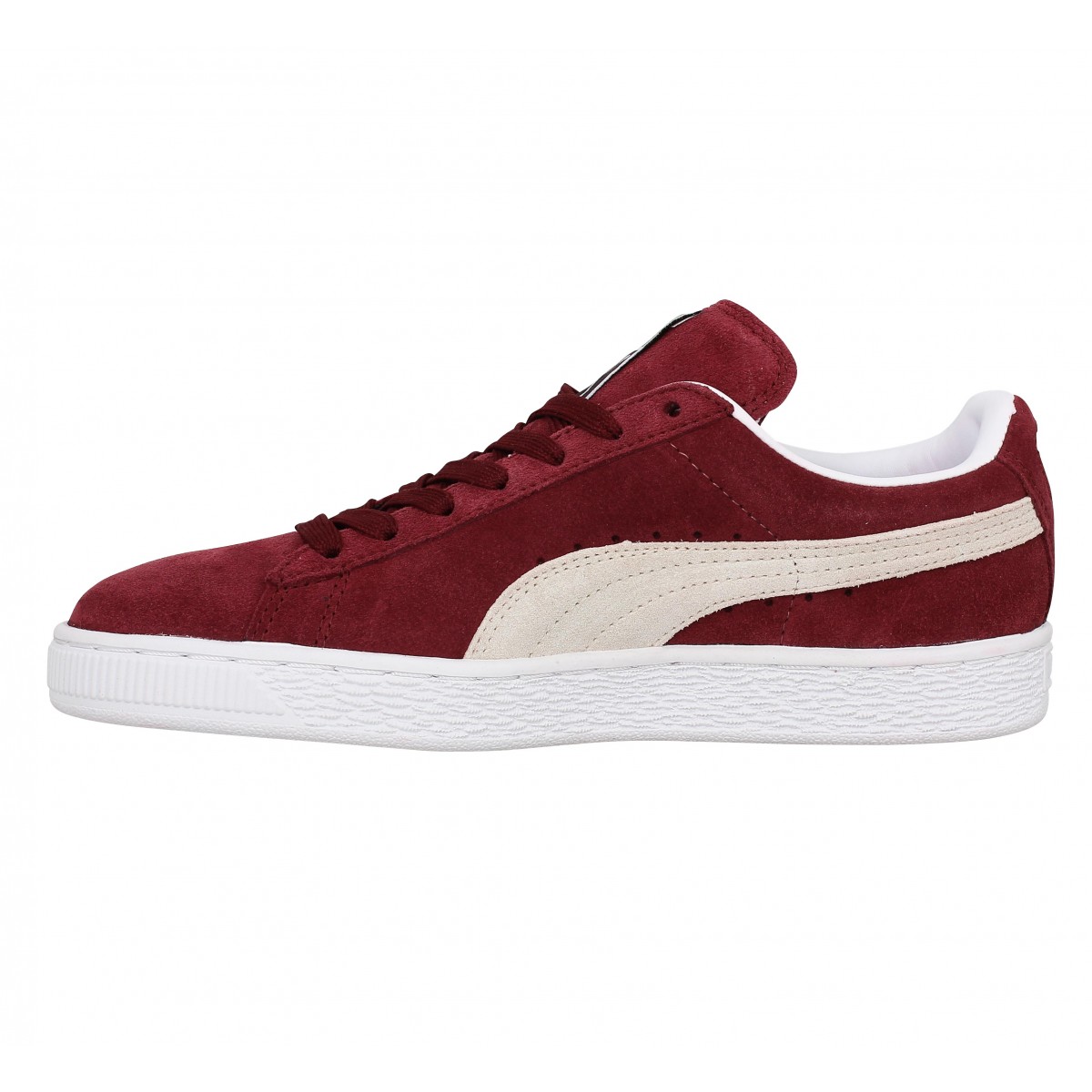PUMA Suede Classic velours Femme Bordeaux