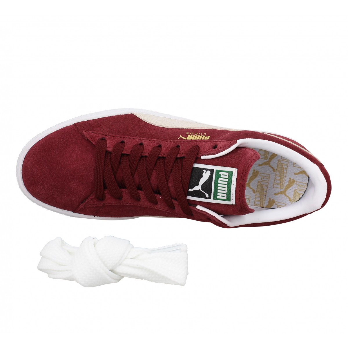 PUMA Suede Classic velours Femme Bordeaux