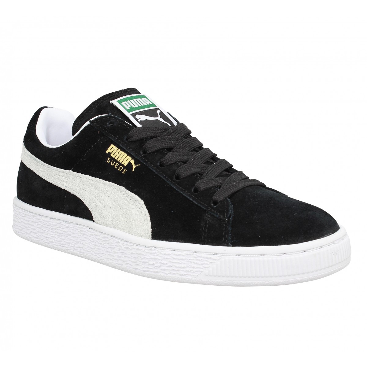 puma suede femme noir