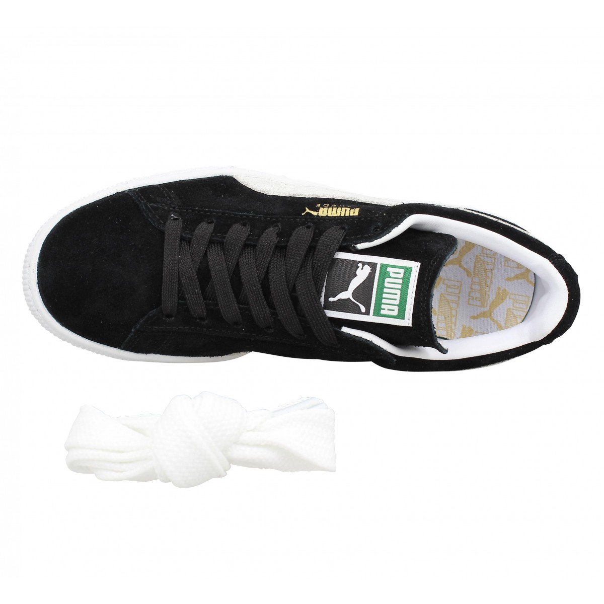 Puma suede classic noir femme new arrivals