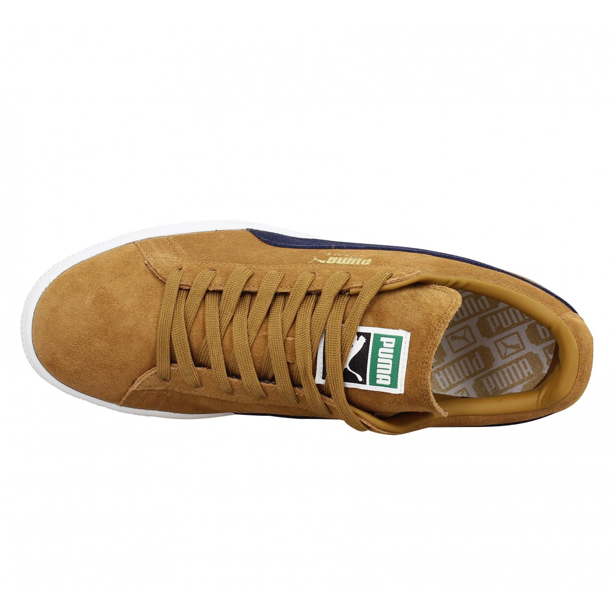 Puma suede brun on sale