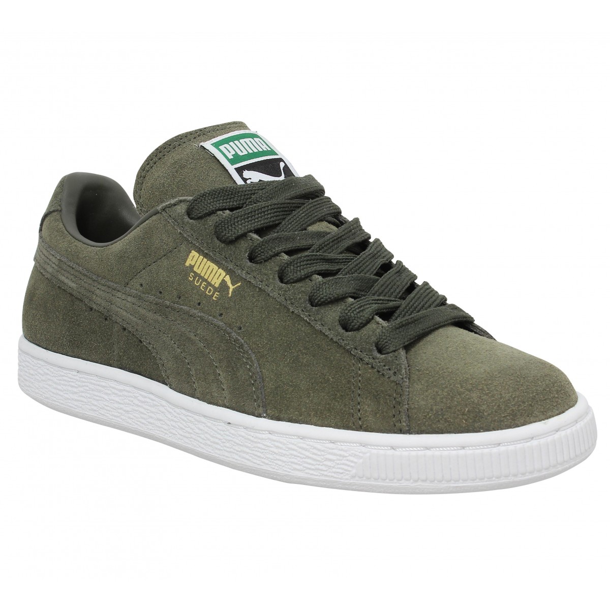 Baskets PUMA Suede Classic velours Forest Night