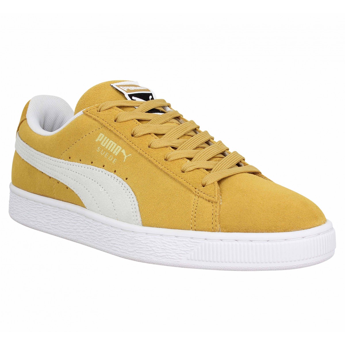 puma suede blanc homme