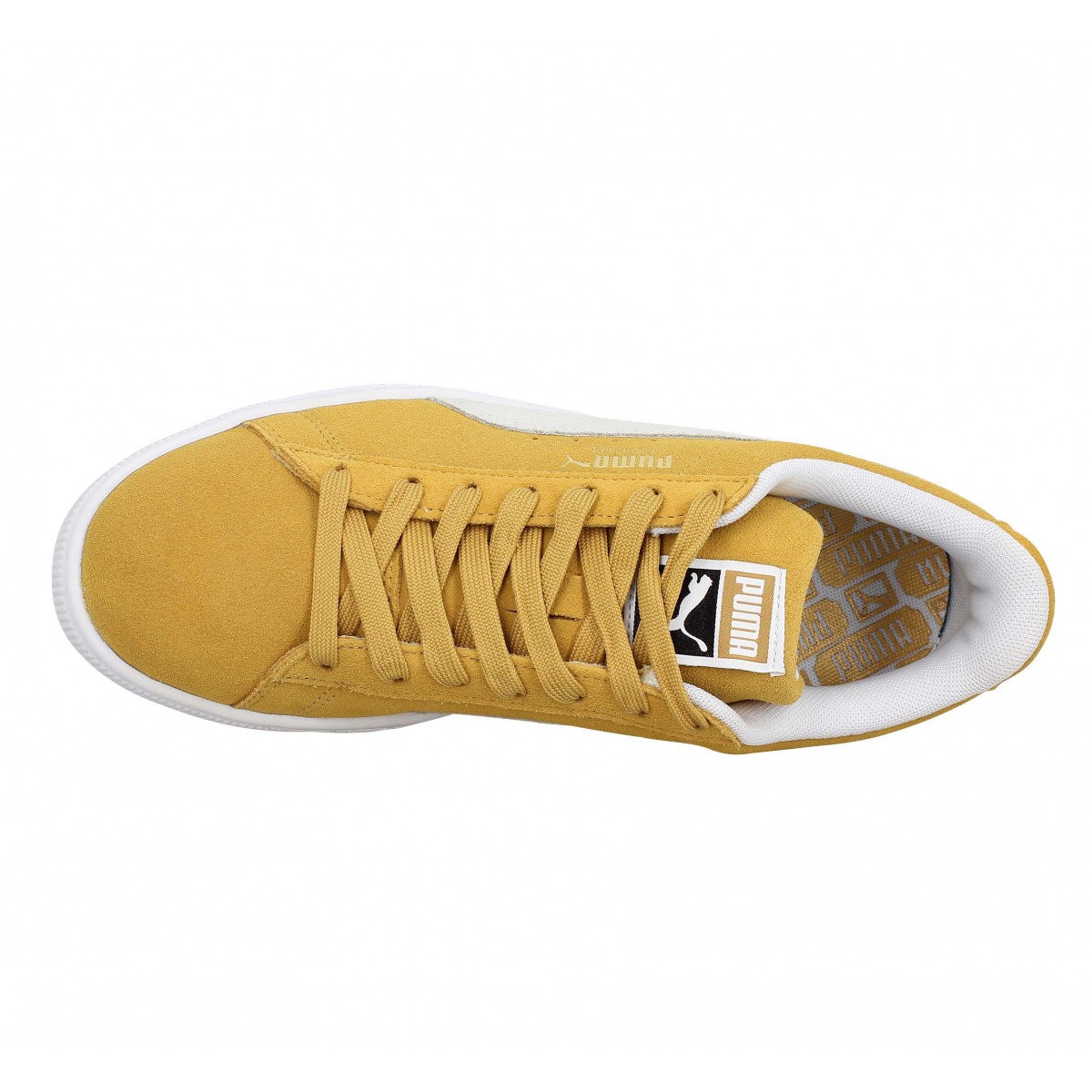 Puma suede jaune moutarde shop