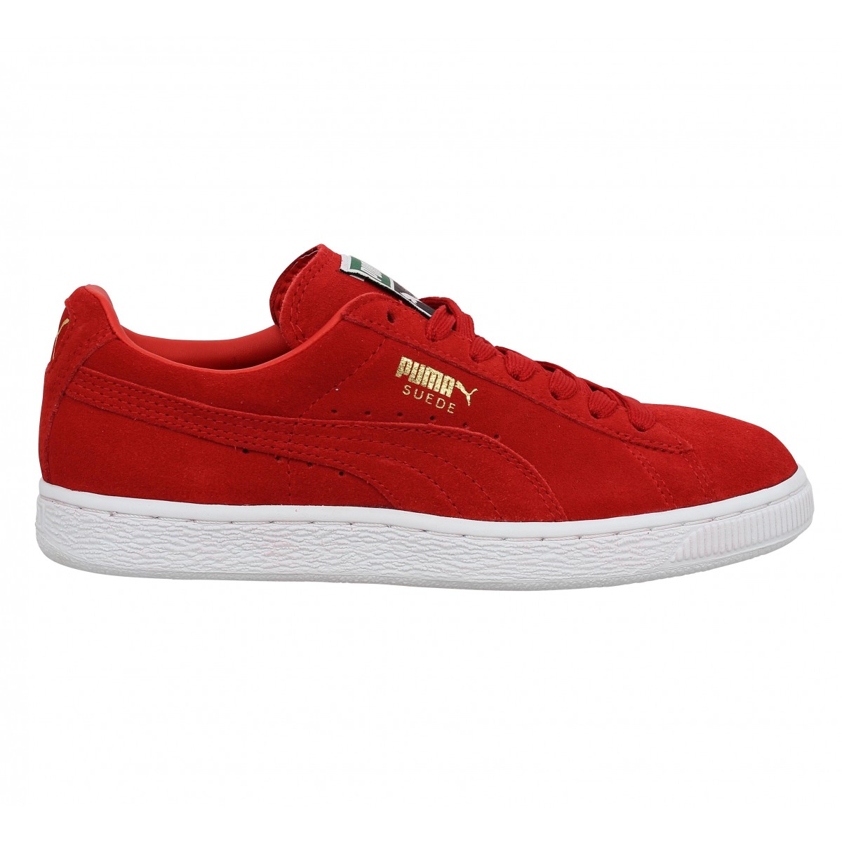 puma suede classic rouge